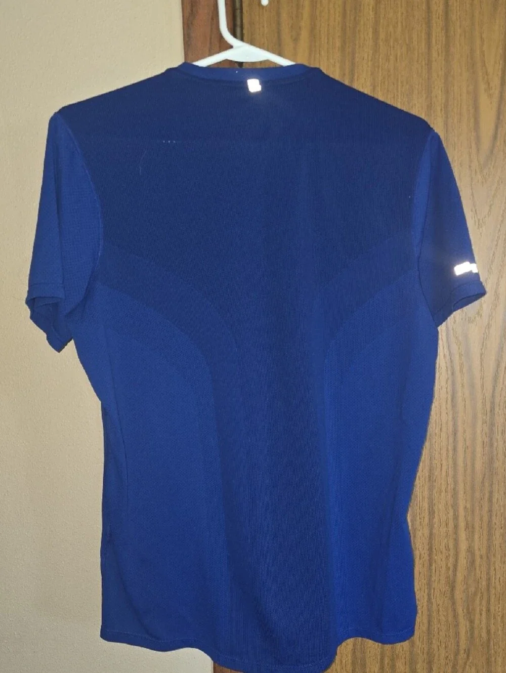 Nike Dri-FIT Short Sleeve Tee - Royal Blue with White Swoosh